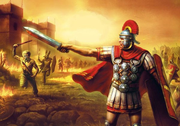Рисунки воинов римской империи