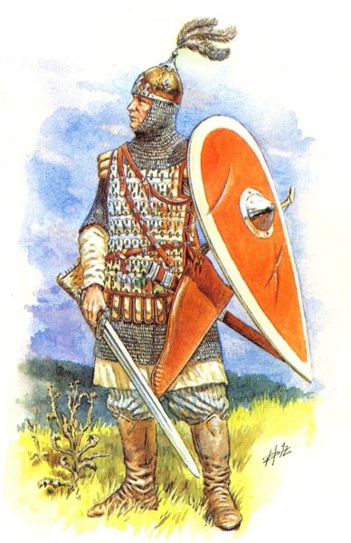 Рисунки вооружение древнего воина