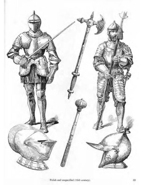 Рыцарское оружие раннего средневековья