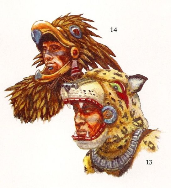 Ацтекский воин Орел