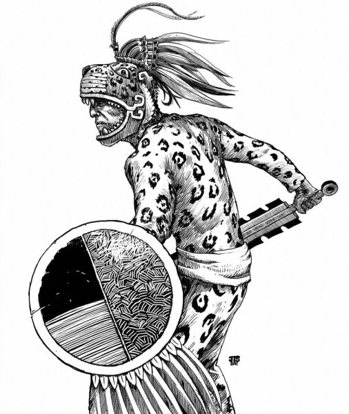 Ацтекский вождь