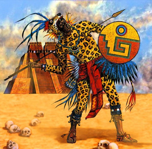 Ацтекский воин Ягуар и Орел