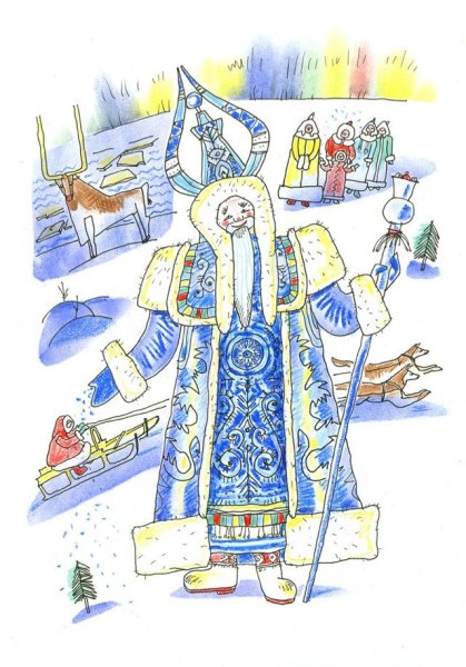 Якутские рисунки