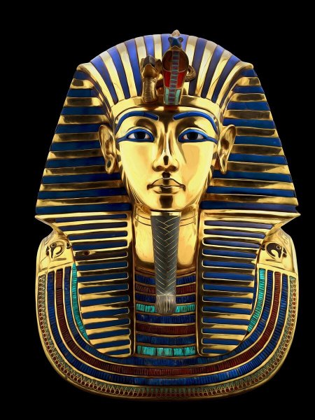 Маска фараона Тутанхамона