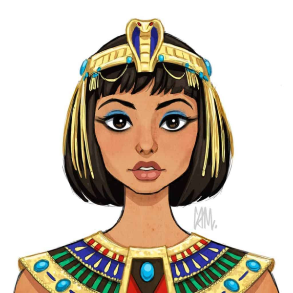 Древний Египет Клеопатра арт