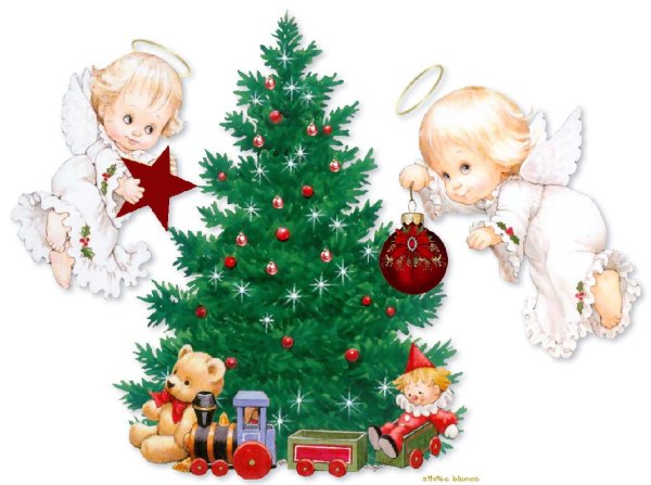 Рождественские картинки для детей
