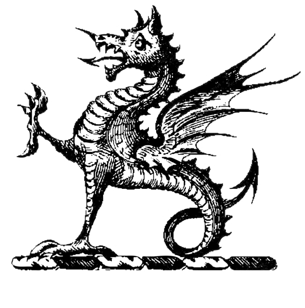 Средневековый дракон