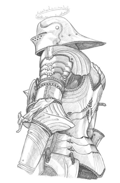 Рыцарь карандашом