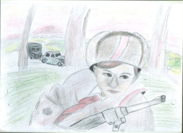 Дети войны рисунки карандашом для срисовки