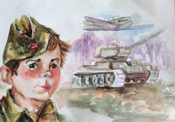Юные герои на войне иллюстрации