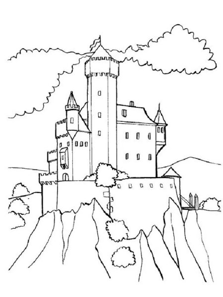 Замок для срисовывания