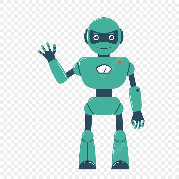 Зеленый робот из мультика