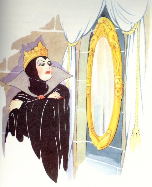 Белоснежка и семь гномов Королева и зеркало