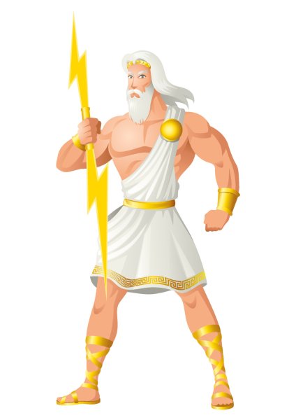 Бог Греции Зевс