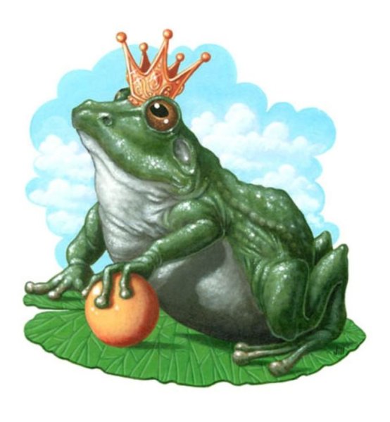 Сказочная жаба