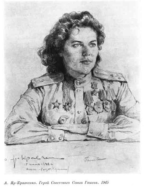 Портрет 1945 Руфины Гашевой