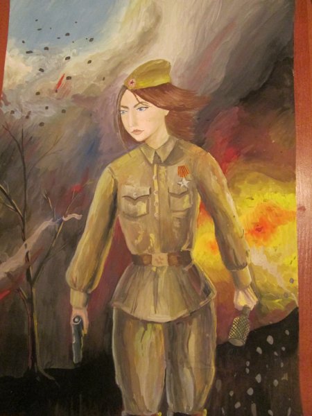 Рисунок на тему война