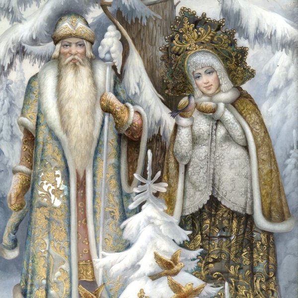 «Дед Мороз», в. м. Васнецов, 1885