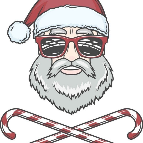 Санта в очках