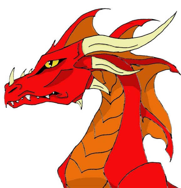 Рисунки злой дракон