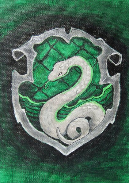 Змея Слизерина арт