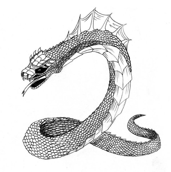 Василиск змея