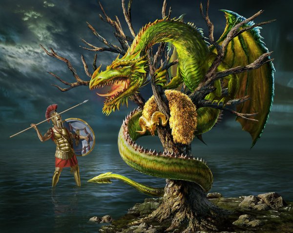Колхидский дракон мифология Греции