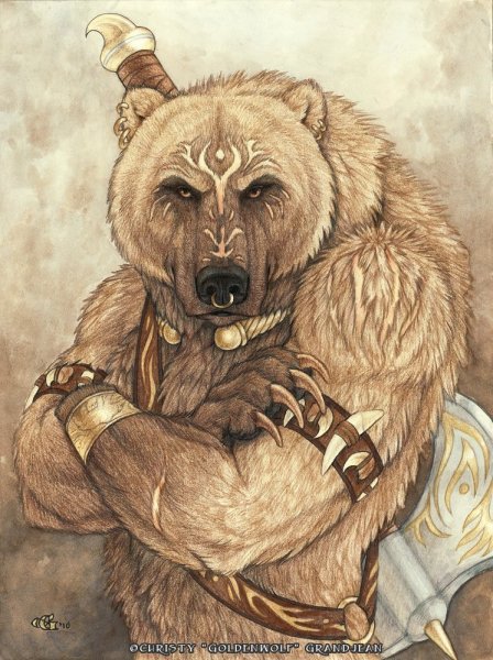 Берендей оборотень медведь Славянская мифология