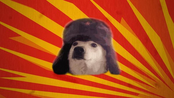 Кот в шапке ушанке СССР