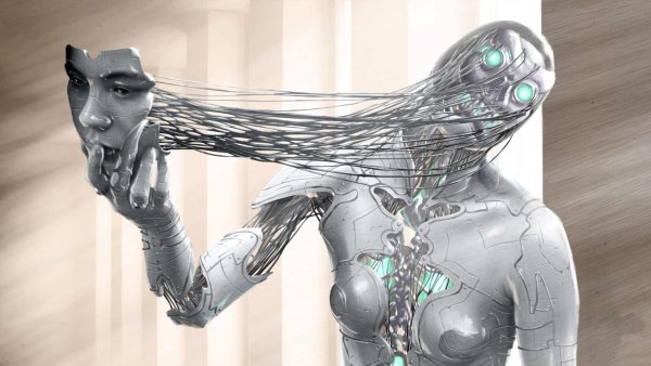 Робот из киберпанк 2077