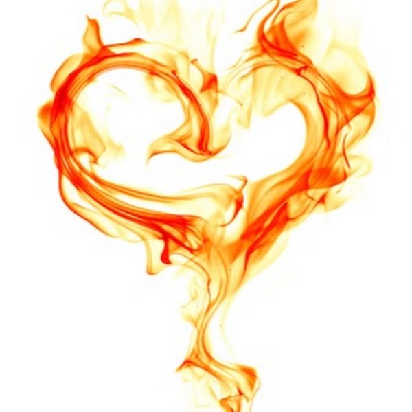 Огненное сердечко