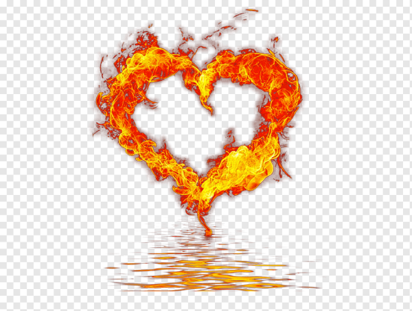 Огненное сердечко