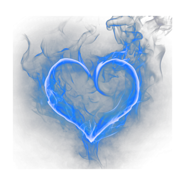 Сердце в синем пламени