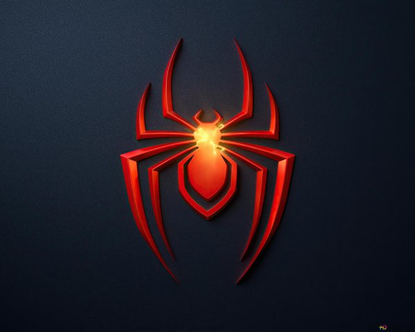 Лого человека паука Майлз Моралес