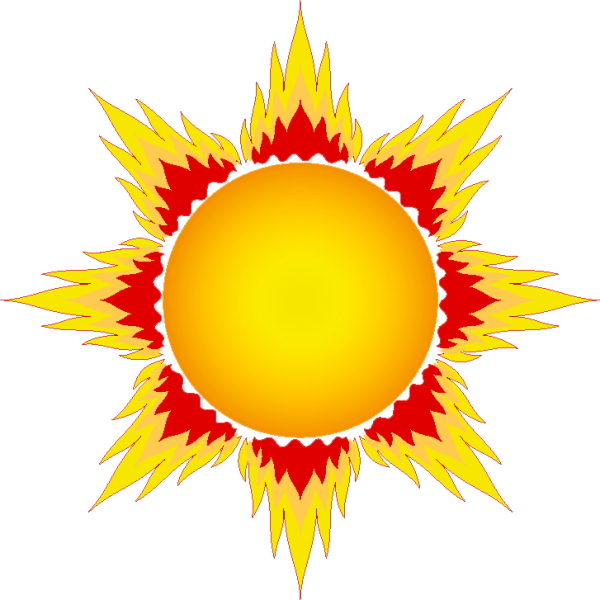 Солнце рисунок