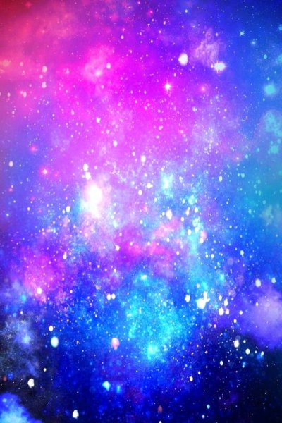 Сине фиолетовый фон космос