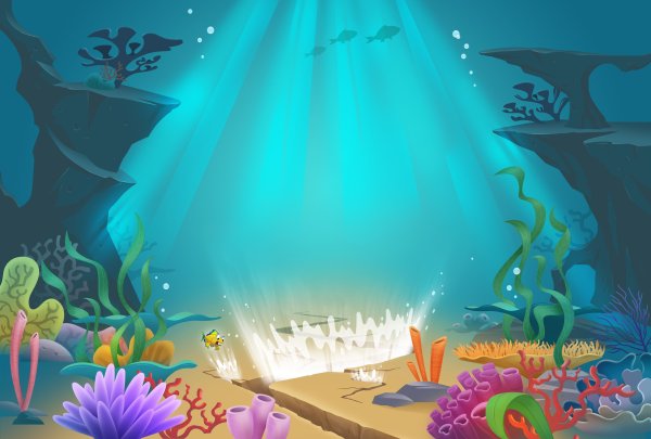 Сказочное подводное царство