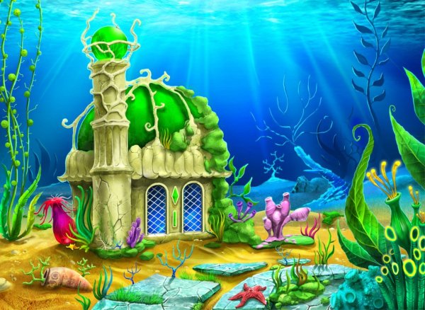 Сказочное подводное царство