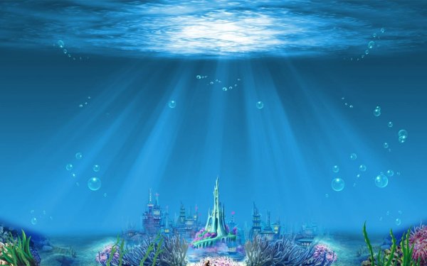 Подводный замок Русалочки Ариэль
