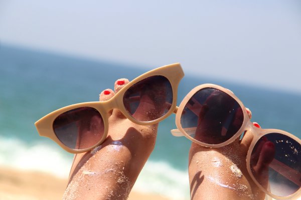 Лето пляж очки