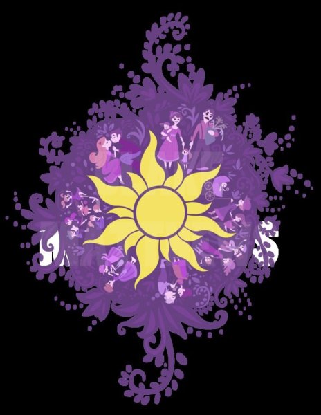 Солнечный цветок Рапунцель