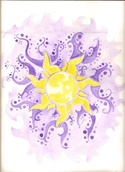 Рапунцель символ солнца