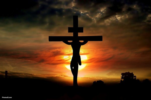 Страстная пятница Христос на кресте