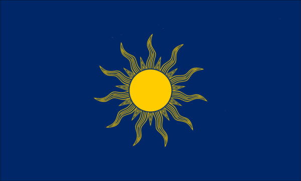 Флаг с солнышком