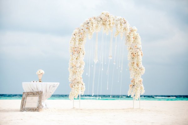 Арка на Мальдивах Свадебная