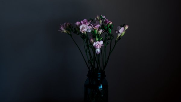 Темные цветы