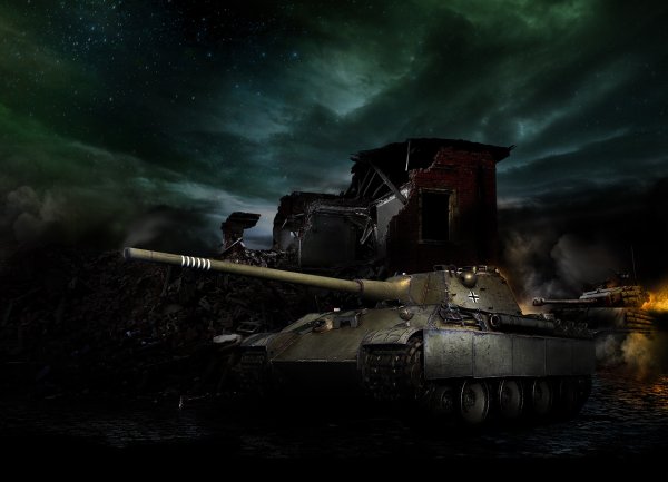 World of Tanks ночной