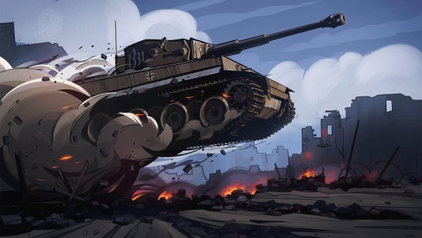 Аниме танки World of Tanks Blitz