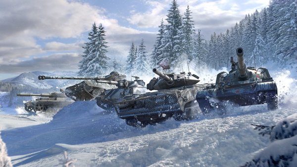 World of Tanks Blitz зима