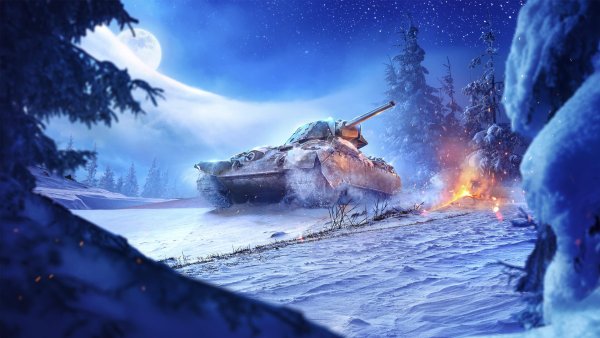 Новогодний World of Tanks Blitz